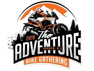 The Adventure Bike Gathering logo design by REDCROW