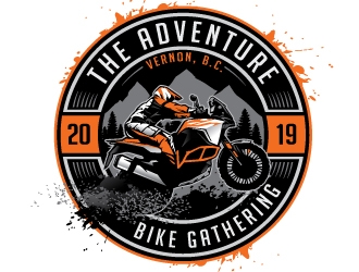 The Adventure Bike Gathering logo design by REDCROW
