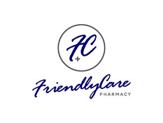 FriendlyCare Pharmacy logo design by maserik
