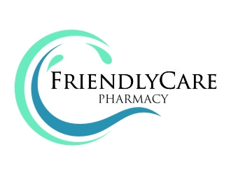FriendlyCare Pharmacy logo design by jetzu