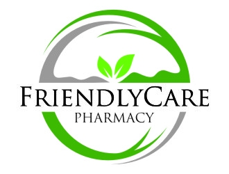 FriendlyCare Pharmacy logo design by jetzu