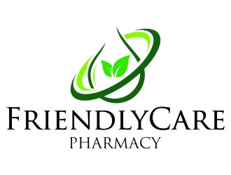 FriendlyCare Pharmacy logo design by jetzu