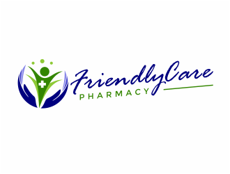 FriendlyCare Pharmacy logo design by mutafailan