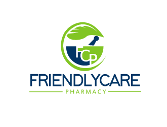 FriendlyCare Pharmacy logo design by bloomgirrl