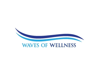 Waves of Wellness logo design by Erasedink