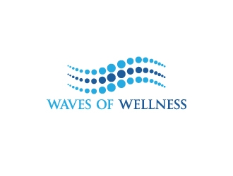 Waves of Wellness logo design by Erasedink