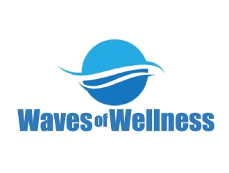 Waves of Wellness logo design by ElonStark