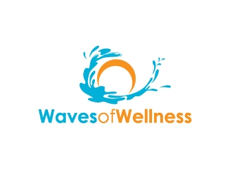 Waves of Wellness logo design by Marianne
