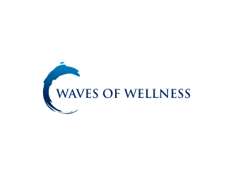 Waves of Wellness logo design by DiDdzin