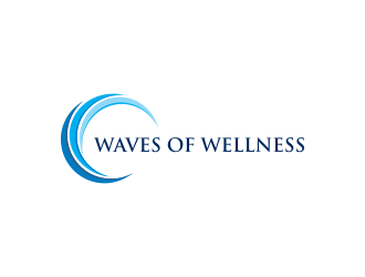 Waves of Wellness logo design by DiDdzin