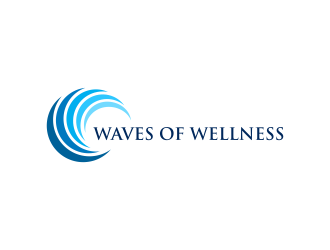 Waves of Wellness logo design by DiDdzin