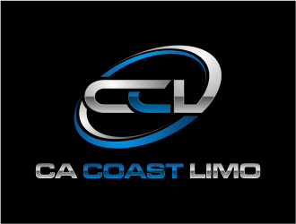 California Coast Limousines logo design by evdesign