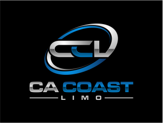 California Coast Limousines logo design by evdesign