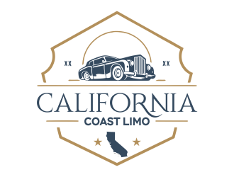 California Coast Limousines logo design by ROSHTEIN