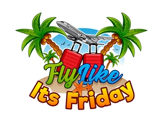 FLYLIKEITSFRIDAY logo design by DreamLogoDesign