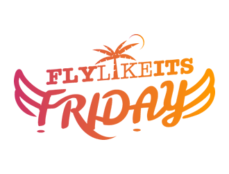 FLYLIKEITSFRIDAY logo design by Coolwanz