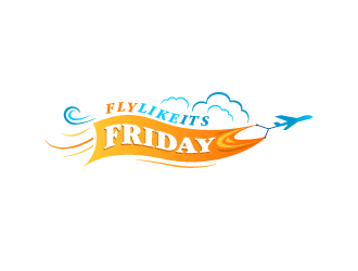 FLYLIKEITSFRIDAY logo design by SOLARFLARE