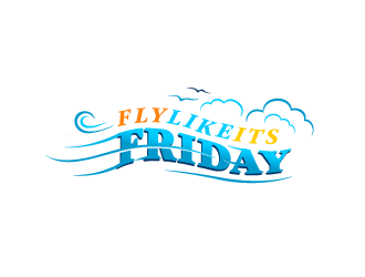 FLYLIKEITSFRIDAY logo design by SOLARFLARE