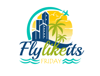 FLYLIKEITSFRIDAY logo design by bloomgirrl