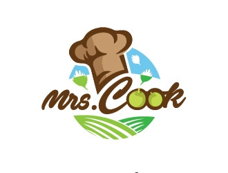 Brand Name: Mrs. Cook. Recommendations will be accepted. logo design by agoosh