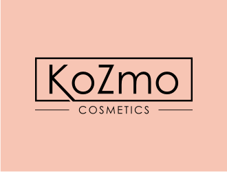 KoZmo Cosmetics logo design by asyqh