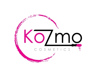 KoZmo Cosmetics logo design by REDCROW