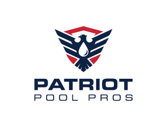 Patriot Pool Pros logo design by mhala