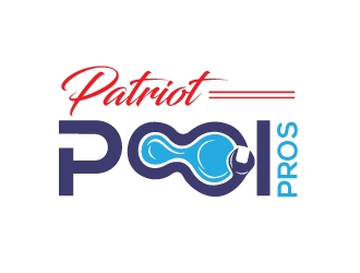 Patriot Pool Pros logo design by Upoops