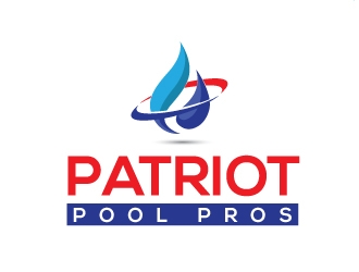 Patriot Pool Pros logo design by Upoops