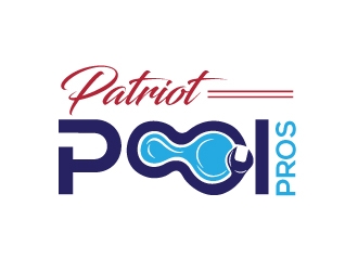 Patriot Pool Pros logo design by Upoops