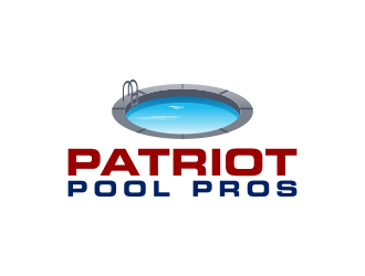 Patriot Pool Pros logo design by Kruger