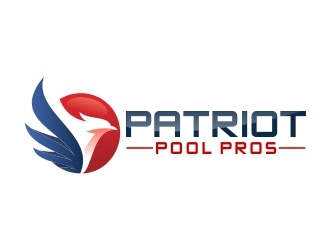 Patriot Pool Pros logo design by Webphixo