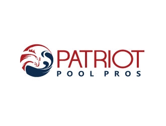 Patriot Pool Pros logo design by Webphixo