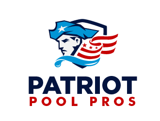 Patriot Pool Pros logo design by THOR_