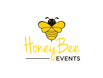 HoneyBee Events logo design by rief