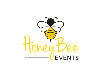 HoneyBee Events logo design by rief