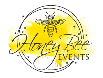 HoneyBee Events logo design by MAXR