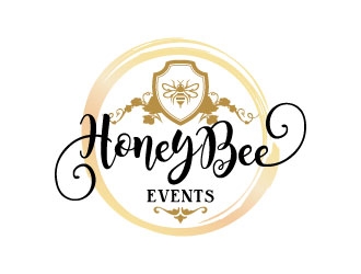 HoneyBee Events logo design by daywalker