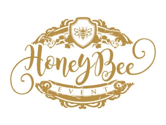 HoneyBee Events logo design by daywalker