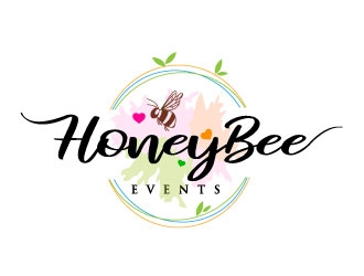HoneyBee Events logo design by Suvendu