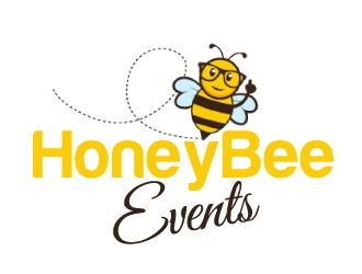 HoneyBee Events logo design by ElonStark