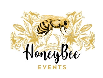 HoneyBee Events logo design by AYATA