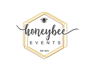 HoneyBee Events logo design by coco