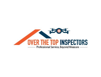 Over The Top Inspectors logo design by agoosh