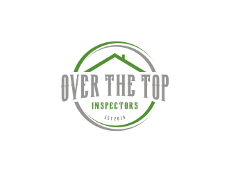 Over The Top Inspectors logo design by bricton