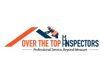 Over The Top Inspectors logo design by agoosh