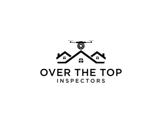 Over The Top Inspectors logo design by kaylee