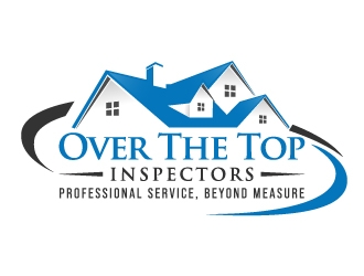 Over The Top Inspectors logo design by akilis13