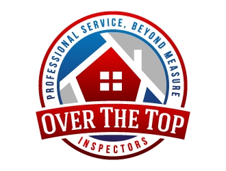 Over The Top Inspectors logo design by akilis13
