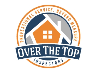 Over The Top Inspectors logo design by akilis13